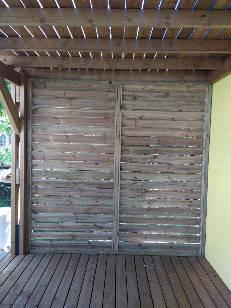 Brise-vue pour protection vent pluie soleil sur mesure reunion